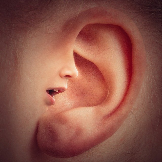 ear and mouth
